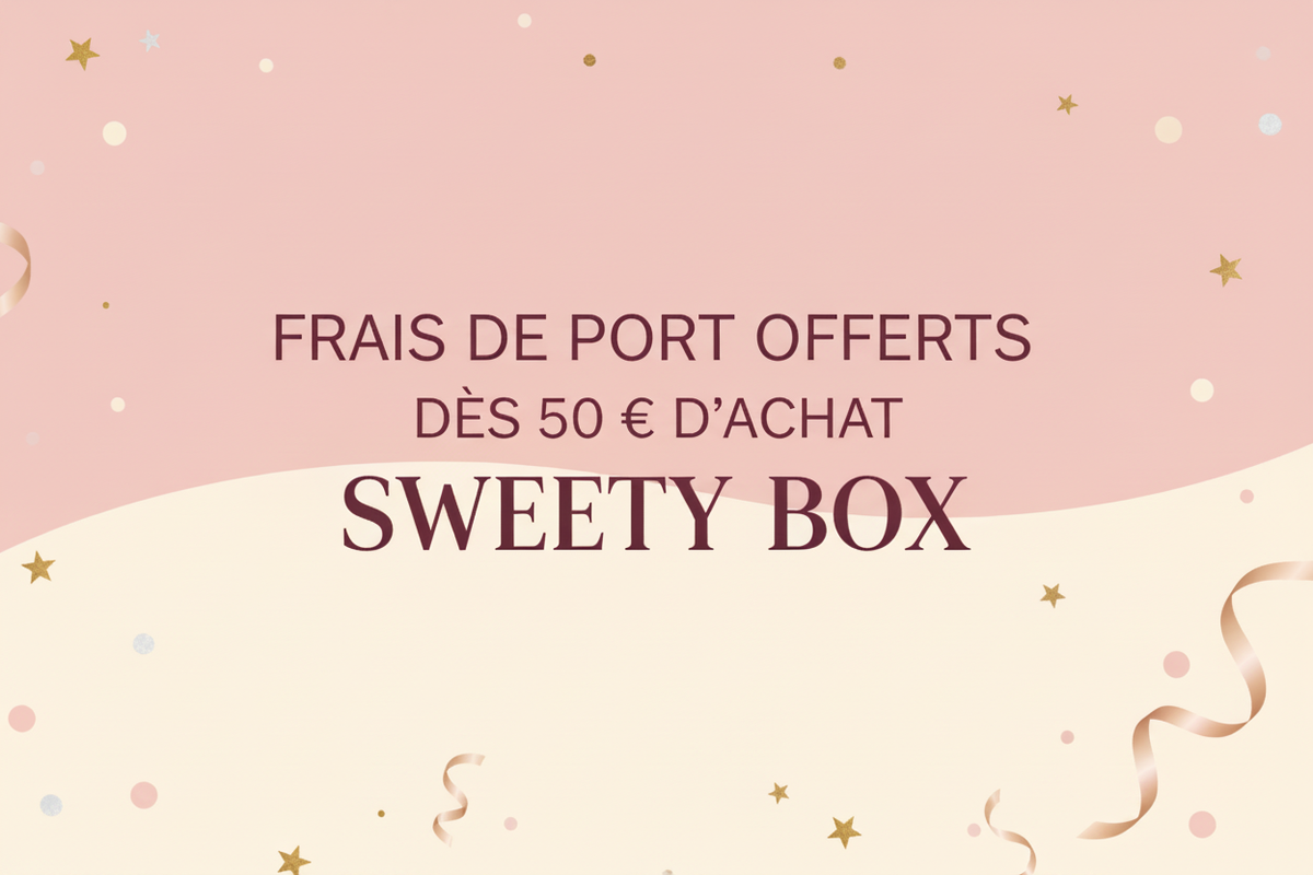 Bannière frais de port offerts dès 50 €